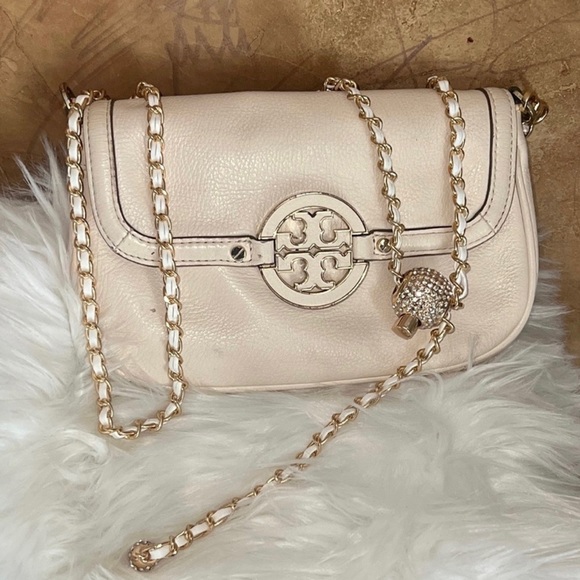 Luxury Rhinestones Replacement
Adjustable Chain Shoulder Bag Strap-white/Gold - Picture 1 of 8